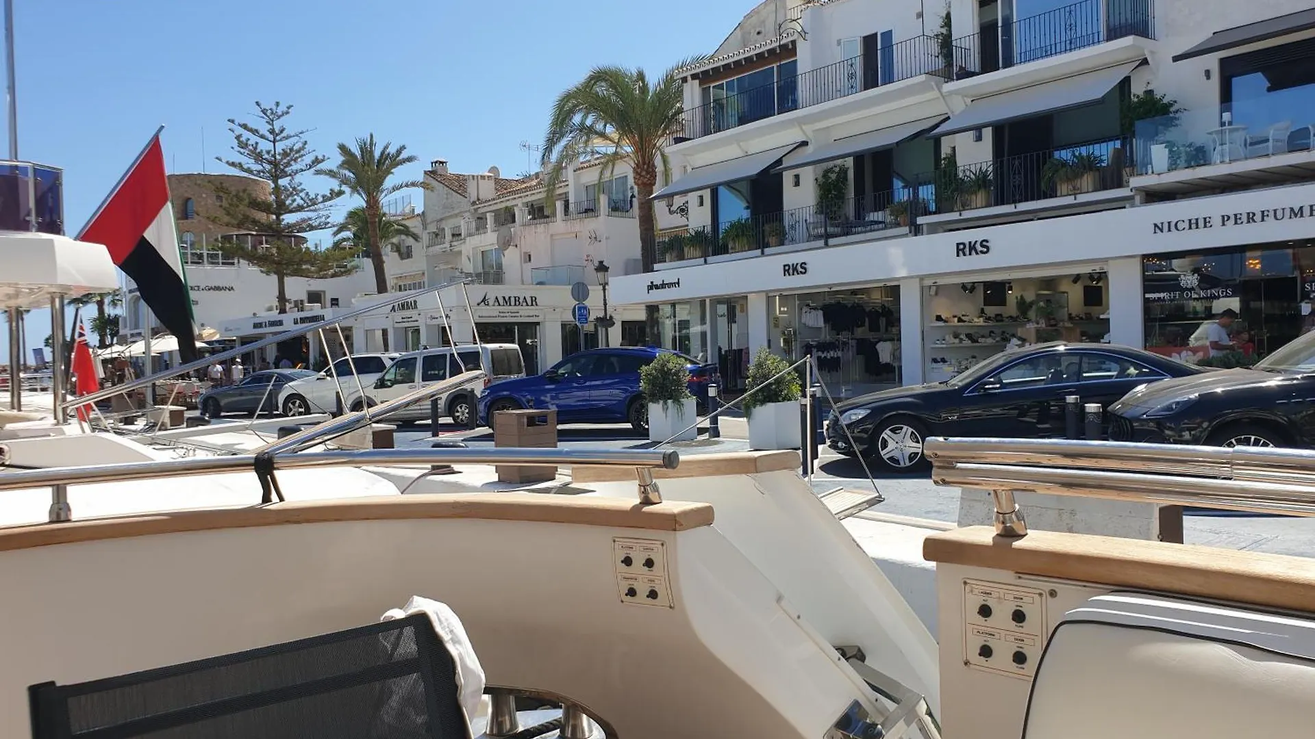 Super Yacht Located In Puerto Banus Hotel Marbella Botel